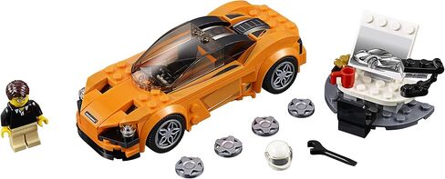 LEGO 75880 Speed Champions McLaren 720S Building Toy, 161pcs, Orange/Black in Saudi Arabia