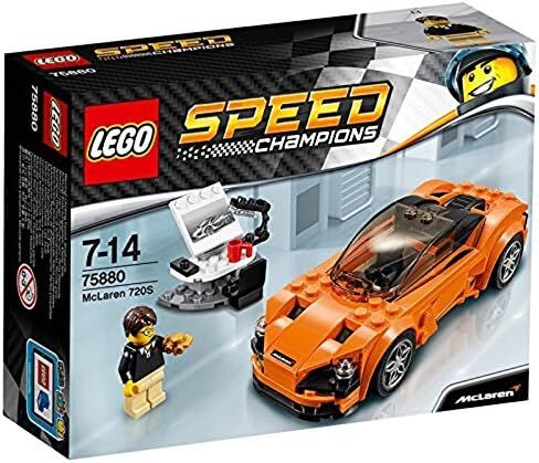 LEGO 75880 Speed Champions McLaren 720S Building Toy, 161pcs, Orange/Black in Saudi Arabia