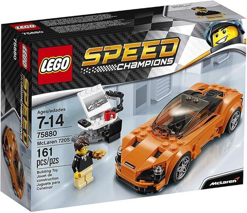 LEGO 75880 Speed Champions McLaren 720S Building Toy, 161pcs, Orange/Black in Saudi Arabia