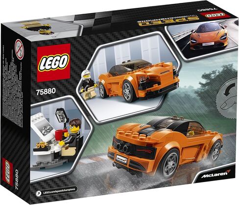 LEGO 75880 Speed Champions McLaren 720S Building Toy, 161pcs, Orange/Black in Saudi Arabia