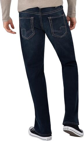 Silver Jeans Co. Men's Zac Relaxed Fit Straight Leg Jeans in Saudi Arabia