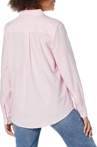Amazon Essentials Women's Long-Sleeve Classic-Fit Oxford Shirt in Saudi Arabia