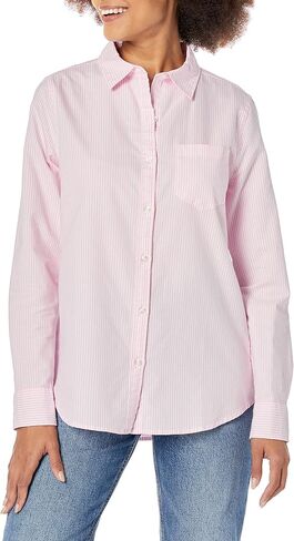 Amazon Essentials Women's Long-Sleeve Classic-Fit Oxford Shirt in Saudi Arabia