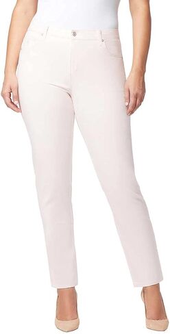 Gloria Vanderbilt Ladies' Amanda Stretch Denim Jean Average - Wispy Pink 8 in Saudi Arabia