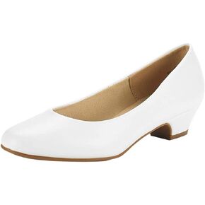 DREAM PAIRS Women's Mila Low Chunky Heel Pump Shoes in Kuwait