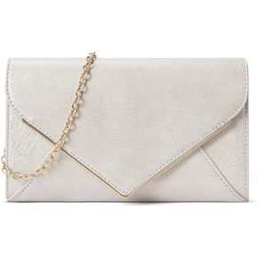 CLUCI Clutch Purse Evening Bag for Women, Envelope Handbag With Detachable Chain for Wedding and Party