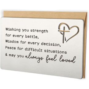 Christian Religious Wallet Insert Card Gifts for Men Women, Religious Bible Verses Metal Wallet Card Gift for Him and Her, Christmas Birthday Card Gifts for Christian New Believers in Saudi Arabia