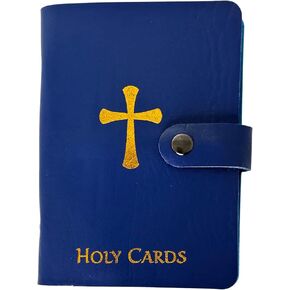 Amazing Saints Holy Card Holder Blue Carrying Case up to 40 Cards (J5005) in Kuwait