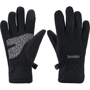 Arcweg Kids Thermal Gloves Winter Polar Fleece Touchscreen Gloves for Boys Girls Anti-Slip Warm Childrens Gloves Outdoor Insulated