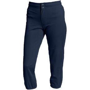 Intensity Girls Youth Baseline Low Rise Double Knit Softball Pant, Navy in Saudi Arabia