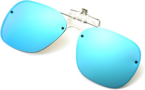 Long Keeper Clip On Sunglasses - Polarized Clip-on Flip Up Sunglasses for Women Men Driving Fishing Sunglasses Over Glasses in Kuwait
