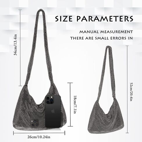 AOYUNHUI حقائب اليد المحافظ للنساء حقيبة حجر الراين للنساء مخلب المحافظ للنساء لحفل زفاف استقبال حفلة موسيقية لم الشمل in Kuwait