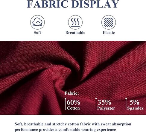A WATERWANG Men's Long Sleeve Polo Shirts, Slim-fit Cotton Golf Polo Shirts Basic Designed in Kuwait
