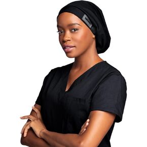 Hairbrella Adjustable Satin Lined Scrub Caps, Sweatband, Nurse Cap, Waterproof Bouffant, Surgery Headdress for Women Men
