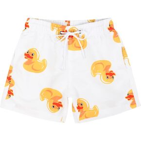SUNDAY ROSE Boys Swim Trunks Beach Board Shorts Boys Bathing Suit Quick Dry Kids Swimwear