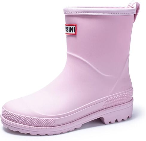 Nutropa Mid Calf Rain Boots for Women, Anti-Slip Outdoor Work Rain Shoes | Waterproof Garden Boots, Lightweight, Comfortable Rainboots, Outdoor Mud Work Booties in Saudi Arabia