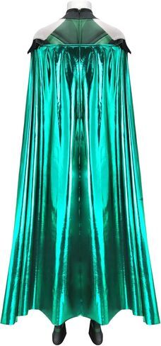 بدلة نسائية هيلا التأثيرية بذلة خضراء للهالوين مجموعة كاملة مع زي موحد للعباءة in Kuwait