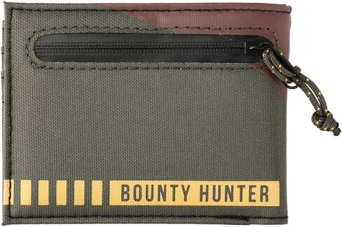 Star Wars Boba Fett Nylon Bifold with Zipper and Rubber Patch in Saudi Arabia