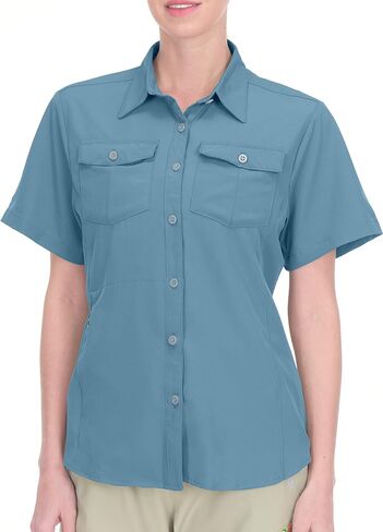 Little Donkey Andy Women's Stretch Quick Dry UPF50+ Short Sleeve Shirt for Hiking, Travel, Camping in Kuwait