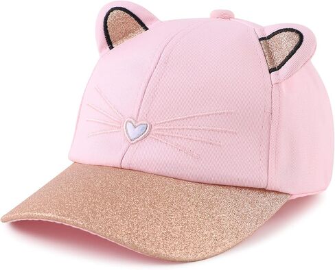 Girls Baseball Cap Kids Cute Sun Hat Adjustable Trucker Hats Toddler Rainbow Floral Ponytail Caps Spring Summer in Saudi Arabia