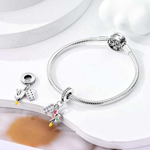 MULA 925 Sterling Silver Charms for Bracelets and Necklaces Dangle Pendants Beads Family Tree Charms Jewelry Gift for Women Girls in Kuwait