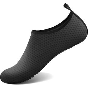 Homitem Water Shoes for Women Men Aqua Socks Swim Beach Pool River Slip-On Barefoot Quick-Dry Vacation Cruise Essentials Accessories for Yoga Kayak Sports