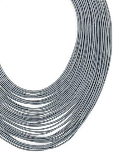 ZENZII Multi Strand Statement Bib Necklace with Magnetic Clasp for Women in Kuwait