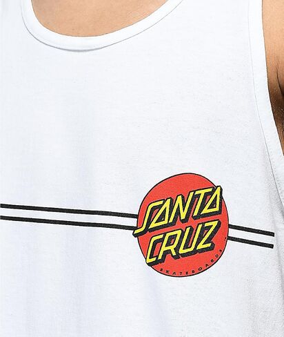 SANTA CRUZ Men's Tank Top Classic Dot Skate Tank Top in Saudi Arabia