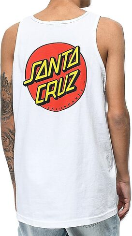 SANTA CRUZ Men's Tank Top Classic Dot Skate Tank Top in Saudi Arabia