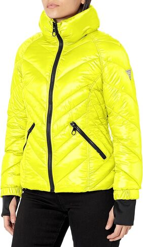 GUESS Women's Puffer Storm Cuffs– Quilted, Transitional Jacket in Saudi Arabia
