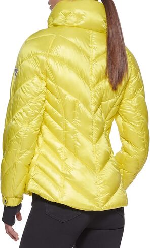 GUESS Women's Puffer Storm Cuffs– Quilted, Transitional Jacket in Saudi Arabia