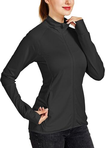 Willit Women's Long Sleeve Shirts UPF 50+ Sun Protection Jacket SPF Shirts Running Hiking Athletic UV Jacket Lightweight in Kuwait