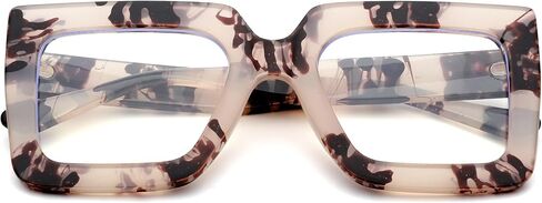 Pro Acme Blue Light Blocking Glasses Big Square Thick Frames Fake Glasses for Women in Saudi Arabia