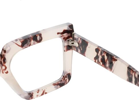 Pro Acme Blue Light Blocking Glasses Big Square Thick Frames Fake Glasses for Women in Saudi Arabia