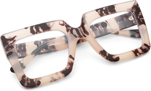 Pro Acme Blue Light Blocking Glasses Big Square Thick Frames Fake Glasses for Women in Saudi Arabia
