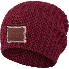 Love Your Melon Beanie for Men & Women, Winter Hats, Cool Beanies, 100% Cotton Made Knit Warm Thick Skully