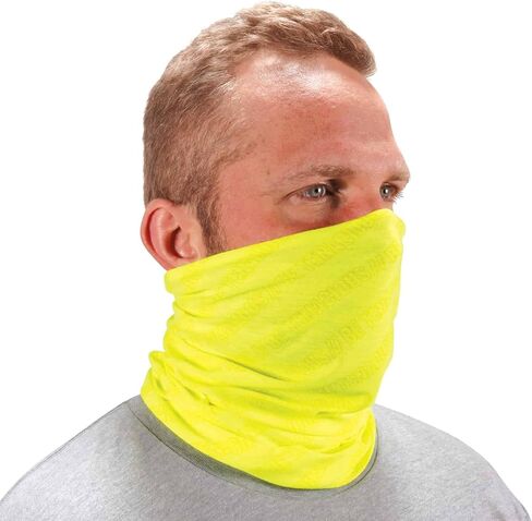 قناع الرقبة من Ergodyne Chill Its 6485، طرق متعددة لارتداء عصابة الرأس، ماص للعرق، لون كاكي باهت in Saudi Arabia