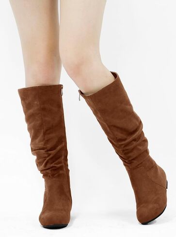 Women's 941 Knee High Boots, Fall Falt Slouch Boot, Tall Boot Pull on in Saudi Arabia