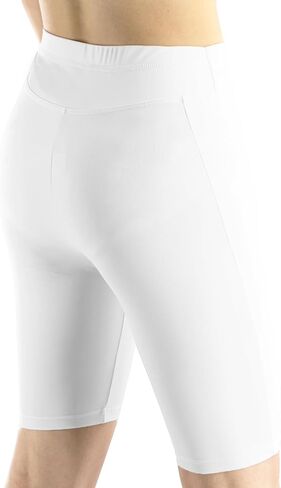 GLEAMING GRAIN Girls Bike Shorts 2-Pack شورت يوجا عالي الخصر للرقص والجري للفتيات in Kuwait
