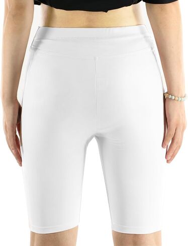 GLEAMING GRAIN Girls Bike Shorts 2-Pack شورت يوجا عالي الخصر للرقص والجري للفتيات in Kuwait