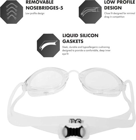 نظارة السباق للجنسين TYR تراسر X من TYR (مجموعة من قطعة واحدة) in Kuwait