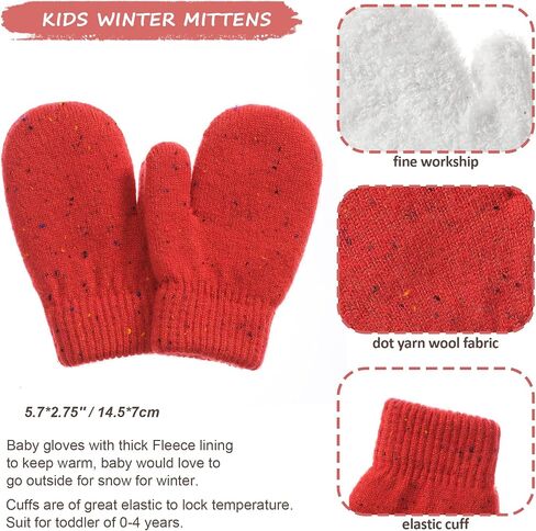 Baby Boy Hats 6-12 12-18 Months Toddler Girl Scarf And Mitten Gloves Set 1-2 2t-4t Kids Pom Beanie Winter Accessories Age 6-8 in Kuwait