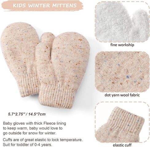Baby Boy Hats 6-12 12-18 Months Toddler Girl Scarf And Mitten Gloves Set 1-2 2t-4t Kids Pom Beanie Winter Accessories Age 6-8 in Saudi Arabia