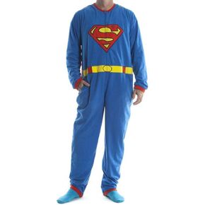 Superman DC Comics Adult Costume Pajamas Cosplay Jumpsuit in Saudi Arabia