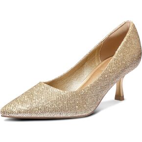 mysoft Women's Kitten Heels Closed Toe Pumps Wedding Dress Shoes | Low Heel 2" Pumps, Perfect for Wedding, Party, and Formal Occasions, Four Seasons Classic Versatile in Saudi Arabia