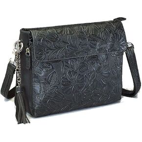 Gun Toten Mamas Tooled Cowhide Handbag in Saudi Arabia