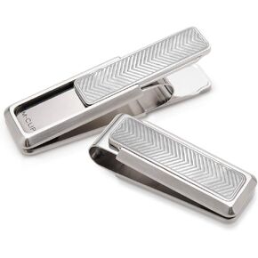 M-Clip Stainless Steel Money Clip - Cash and Credit Card Holder for Men - Minimalist Slim Wallet Alternative in Saudi Arabia