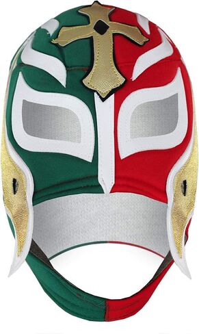 REY MISTERIO Lucha Libre Wrestling Mask (PRO - Fit) Costume Wear by Make It Count, Medium in Saudi Arabia