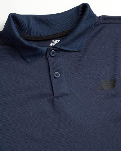 New Balance Boys' Polo T-Shirt - Short Sleeve Dry Fit Shirt for Boys - Performance Collared Golf Shirt (8-20) in Kuwait