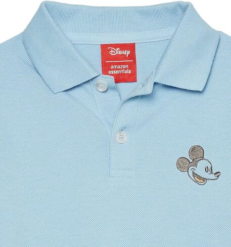 Amazon Essentials Disney | Marvel | Star Wars Boys and Toddlers' Short-Sleeve Pique Polo Shirts, Pack of 2 in Kuwait